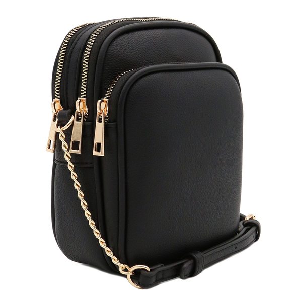 Multi Pocket Pu Leather Casual Medium Crossbody Bag With Adjustable Strap :D - Picture 1 of 7